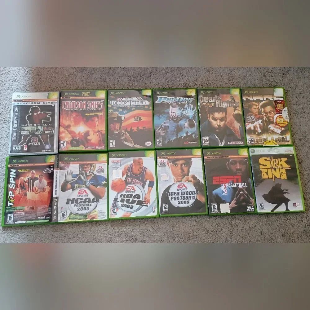 Original Xbox 14 Game Lot PRE-OWNED